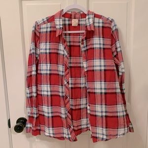 Plaid Shirt Long Sleeve